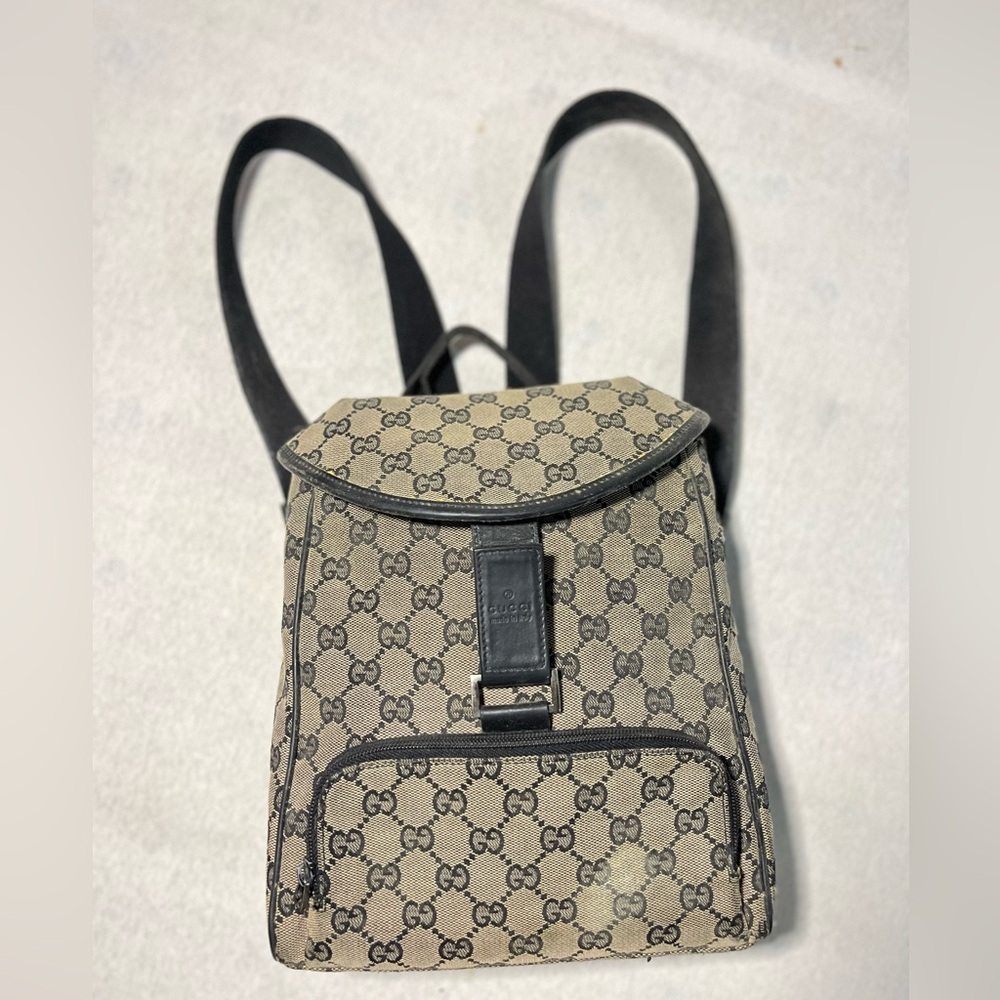 Authentic vintage Gucci backpack